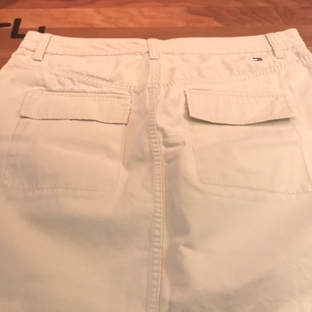 Vintage Tommy Hilfiger khaki Skirt Vintage Size 12 - Picture 5 of 7